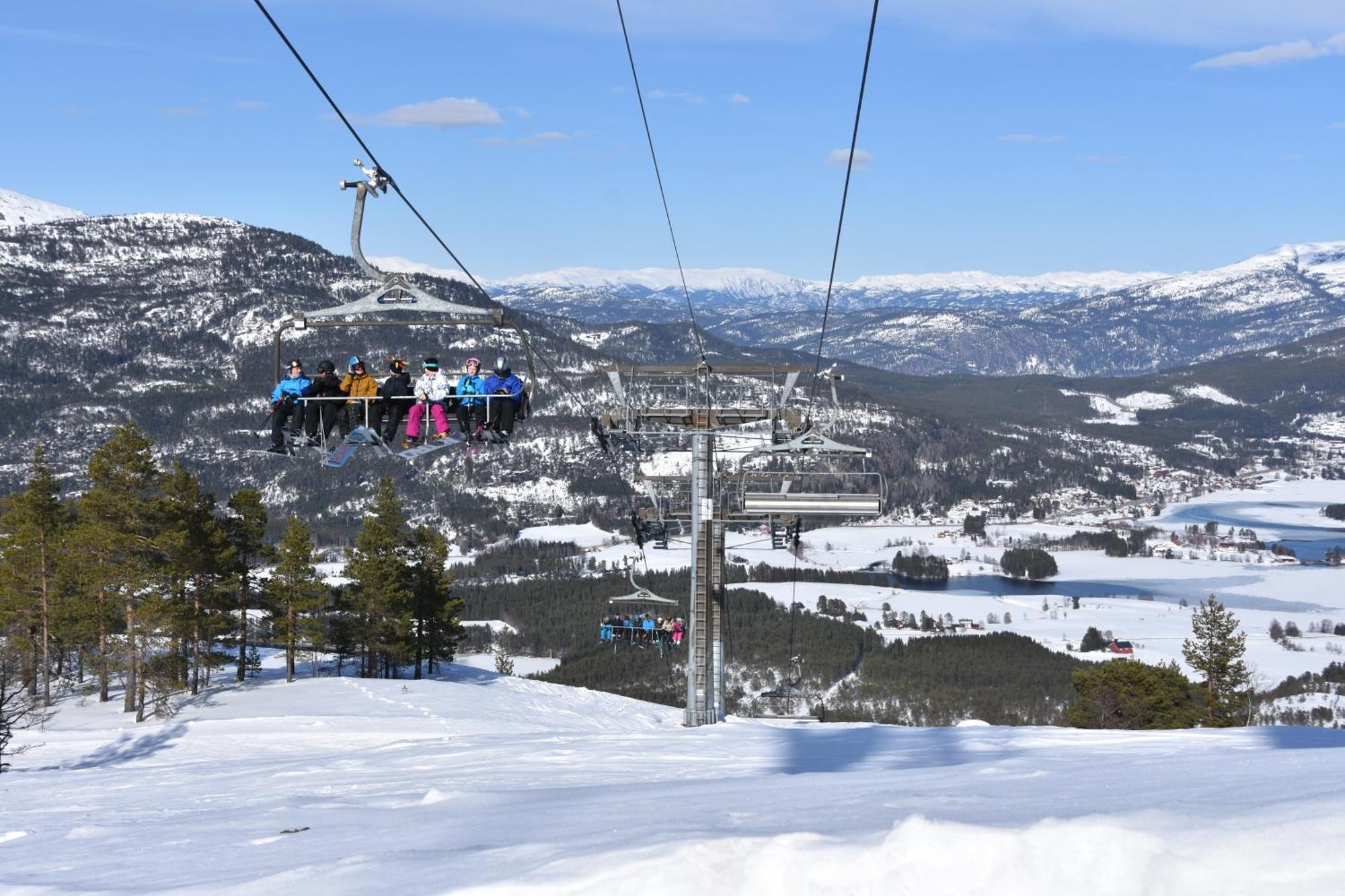 New&Cozy Apartment Near Vradal Panorama Ski Resort, Golf And Beach Exteriör bild
